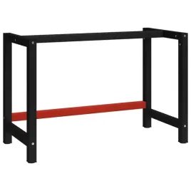 metalowa-rama-do-stolu-warsztatowego-120x57x79-cm-czarno-czerwona