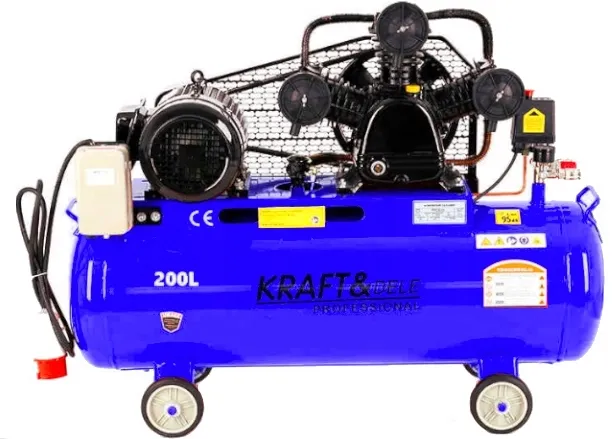 KOMPRESOR OLEJOWY 200L 6.5KM SPRĘŻARKA POWIETRZA 720l/min W3065