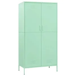 szafa-na-ubrania-z-4-przestawnymi-polkami-stal-mietowy-90x50x180-cm