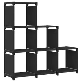 regal-z-6-przegrodkami-tkanina-i-stal-czarny-103x30x725-cm