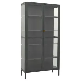 witryna-stalowa-z-hartowanym-szklem-antracytowa-90x40x180-cm
