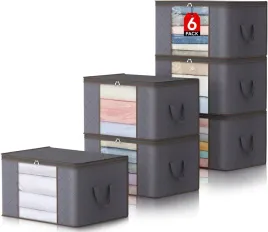 organizer-lifewit-szary-duza-pojemnosc-wzmocniony-uchwyt-6-sztuk