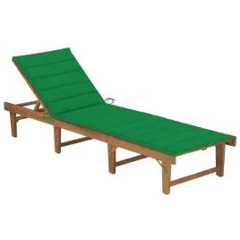 drewniany-lezak-akacjowy-z-zielona-poduszka-200-x-61-x-30-86-cm