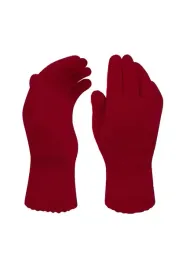 ander-rekawiczki-pojedyncze-classy-100percent-welna-merino-bordo