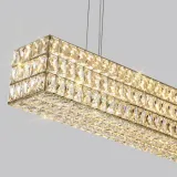 lampa-wiszaca-led-krysztalowa-sufitowa-zlota-z-pilotem-glamour-dluga-100cm-stan-nowy