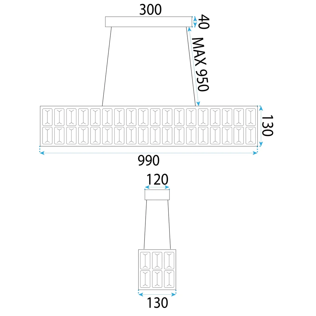 lampa-wiszaca-led-krysztalowa-sufitowa-zlota-z-pilotem-glamour-dluga-100cm-stan-nowy