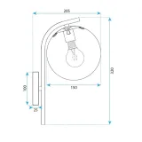 kinkiet-scienny-zloty-polysk-mleczna-kula-do-salonu-32cm-nowoczesny-glamour-srednica-szerokosc-klosza-15-cm