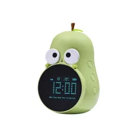 mary-s-budzik-zegar-dla-dzieci-gruszka-zielona-ladowanie-usb-c