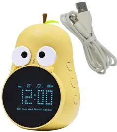 mary-s-budzik-zegar-dla-dzieci-gruszka-zolta-ladowanie-usb-c