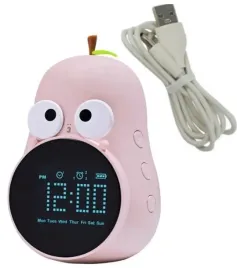 mary-s-budzik-zegar-dla-dzieci-gruszka-rozowa-ladowanie-usb-c