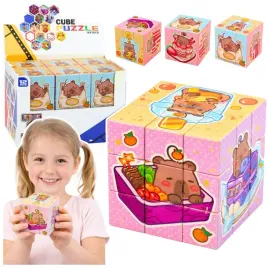 kostka-ukladanka-logiczna-kapibara-edukacyjna-kolorowa-6x6-cm-lean-toys