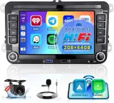 radio-samochodowe-android-13-golf-5-6-passat-carplay-androidauto-wireless-stan-powystawowy