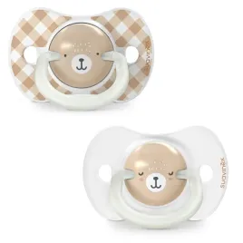 suavinex-smoczek-fizjologiczny-sx-pro-0-6-m-2szt-swiecacy-bezowy