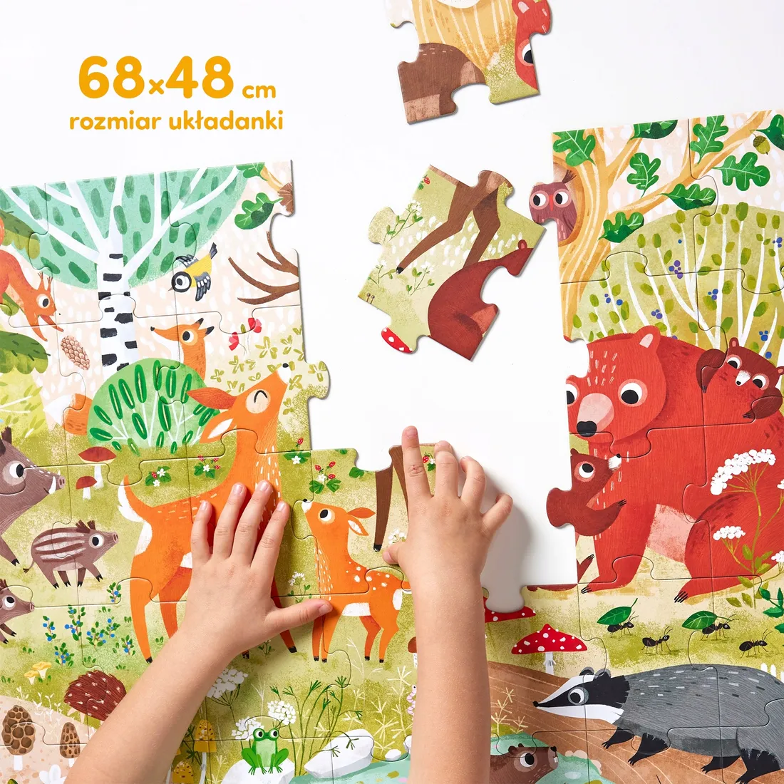 czuczu-dzikie-puzzle-40-el-las-stan-nowy
