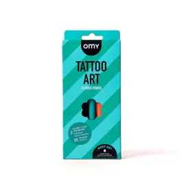 omy-zestaw-3-markerow-do-tworzenia-tatuazy-flower-power