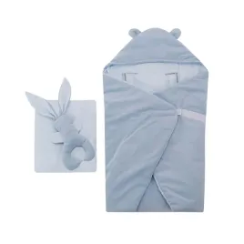 adamex-otulacz-rozek-dzieciecy-z-poduszka-kapturkiem-maskotka-niebieski