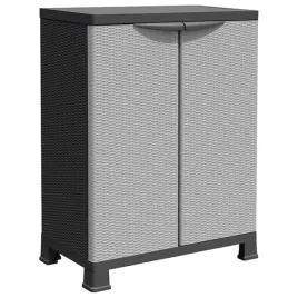 szafka-z-plastiku-na-klodke-2-drzwi-2-polki-szara-68x39x92-cm