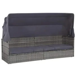 lezanka-ogrodowa-z-baldachimem-szara-205-x-62-x-124-cm