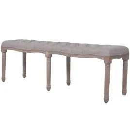 luksusowa-lawka-z-lniana-tapicerka-drewniana-rama-150x40x48cm-ciemnos
