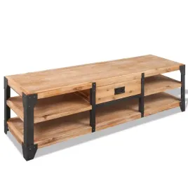 szafka-rtv-z-drewna-akacjowego-i-stali-140x40x45-cm-brazowo-czarna