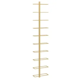 uchwyt-scienny-na-10-butelki-wina-metal-zloty-24x9x120-cm