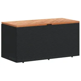 lawka-ogrodowa-z-pojemnikiem-rattan-pe-110x50x45-cm-czarno-brazowa