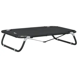 skladane-legowisko-dla-psa-tkanina-oxford-stal-antracytowe-80x55x18-cm