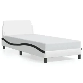 rama-lozka-z-zaglowkiem-bialo-czarna-208-x-95-x-745-cm