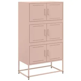 szafka-industrialna-stalowa-z-6-przegrodkami-rozowa-685x385x1235-cm