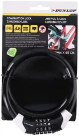 dunlop-zapiecie-do-roweru-szyfr-blokada-rowerowa-1x65-cm-czarny