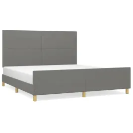 rama-lozka-z-zaglowkiem-ciemnoszary-203-x-186-x-118-128-cm