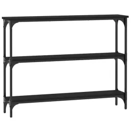 stolik-konsolowy-z-regulowanymi-nozkami-czarny-100x225x75-cm