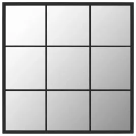 lustro-scienne-kwadratowe-metalowe-ramie-czarne-60x60-cm