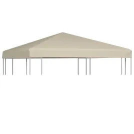 zadaszenie-altany-ogrodowej-z-poliestru-z-powloka-pvc-bezowe-3x3m