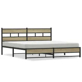 rama-lozka-metalowa-dab-sonoma-207-x-187-x-915-cm