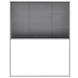 plisowana-moskitiera-na-okno-aluminiowa-rama-biala-siatka-czarna-80x100