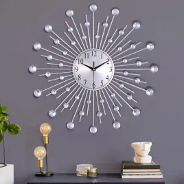 lafocuse-zegar-scienny-srebrny-duzy-cichy-nowoczesny-56cm