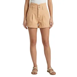 spodenki-damskie-naf-naf-anna-jeansowe-shorty-bezowe-bawelniane