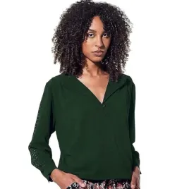 bluzka-damska-kaporal-vezw-khaki-elegancka-kopertowa