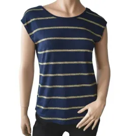 koszulka-damska-pieces-rammi-ss-granatowa-w-zlote-paski