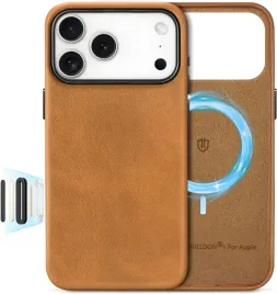 shieldon-naturalne-etui-skorzane-magsafe-do-iphone-17-pro-max-jasny-brazowy