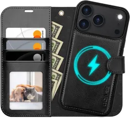 ocase-skorzane-etui-z-klapka-magsafe-iphone-17-pro-2w1-rfid-stojak-czarne