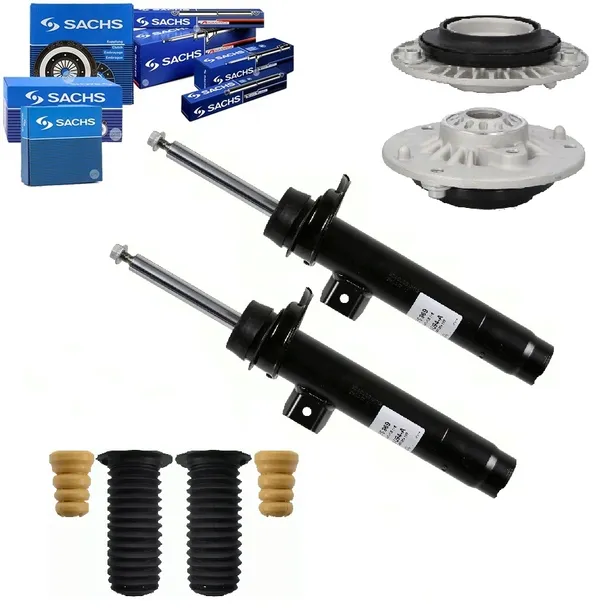 2x SACHS AMORTYZATORY OSŁONY PODUSZKI BMW 1 F20 3 F30 F31 4 KPL NA PRZÓD