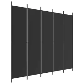 5-panelowy-parawan-z-tkaniny-czarny-250x220-cm-skladany
