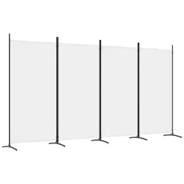 parawan-skladany-4-panelowy-z-tkaniny-i-zelaza-bialy-346x180-cm