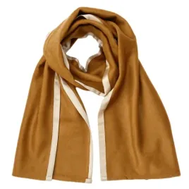 kaszmirowy-szalik-100percent-kaszmir-and-jedwab-meravil-miodowy-braz