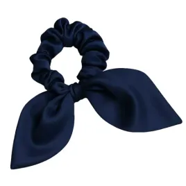 jedwabna-gumka-do-wlosow-z-uszkami-100percent-jedwab-scrunchie-meravil-granatowy