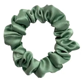 jedwabna-gumka-do-wlosow-jedwab-100percent-scrunchie-mietowa-mini