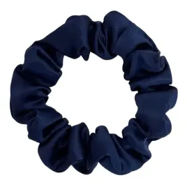 jedwabna-gumka-do-wlosow-jedwab-100percent-scrunchie-granatowa-mini