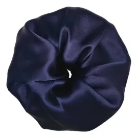 jedwabna-gumka-do-wlosow-scrunchie-jedwab-100percent-meravil-granatowa-rozmiar-xl
